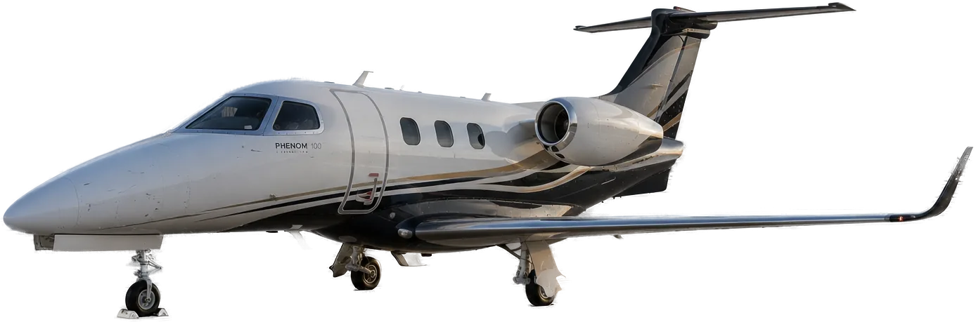 Embraer Phenom 100, aeronave da frota VOE Táxi Aéreo